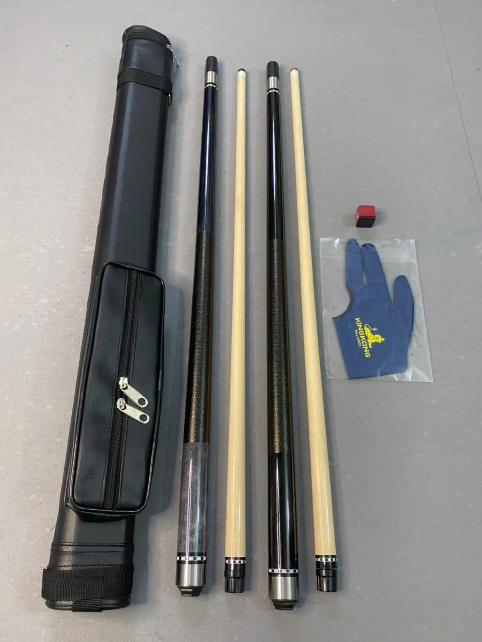 Cơ bida cá nhân TL cues ngọn mộc ( tặng kèm bao da combo và phụ kiện )
