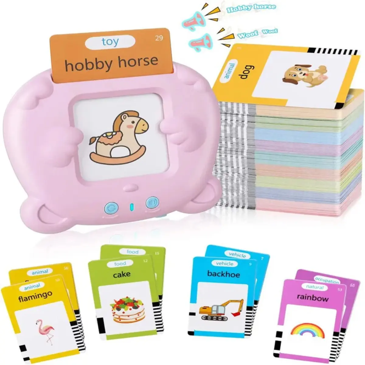 2023 kids study Toys Preschool education English Learning toy,language studyToys 224 Words Cognition Montessori Education