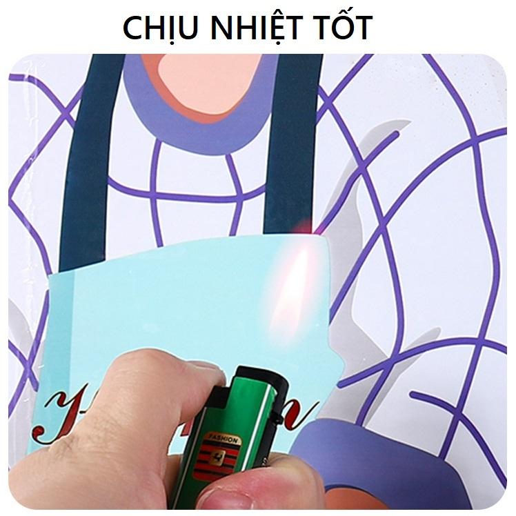 Tranh dán bếp chống dầu mỡ 60x90cm chịu nhiệt, giấy decal trang trí Decor Phòng bếp nhiều mẫu 4