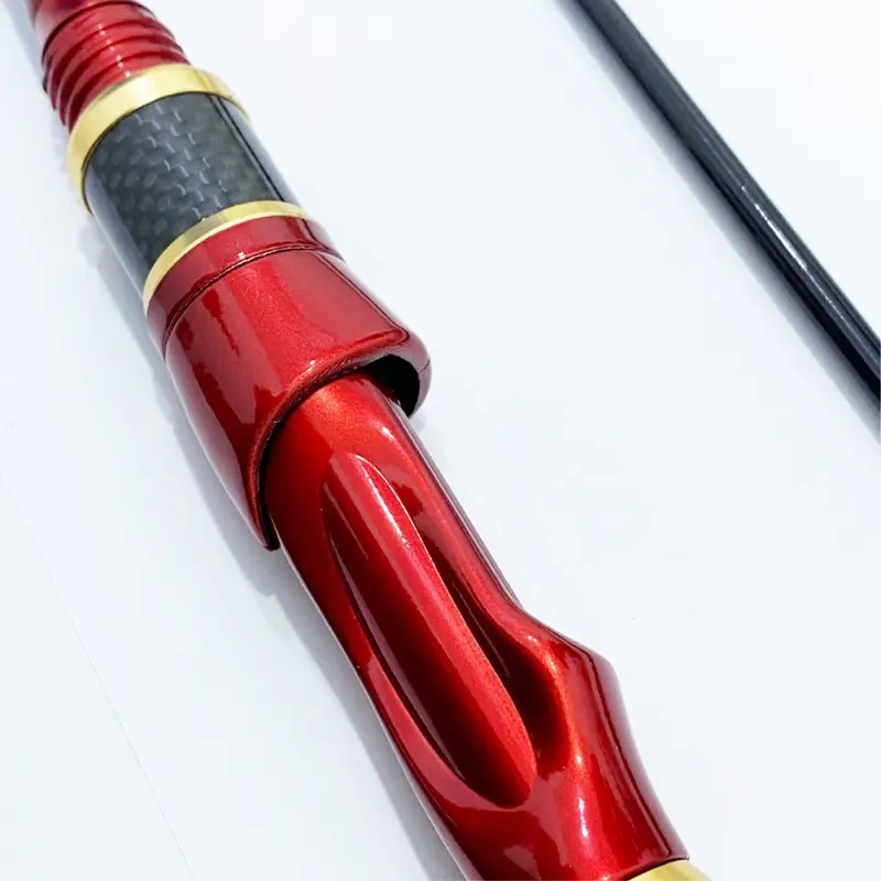 Aquapro Joran Pancing Spinning Fishing Rod High Carbon Action Medium Untuk Kolam Sungai Danau 3