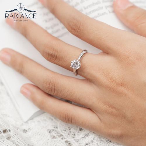 [ PROMO LIVE ] Cincin R006   Wanita Wanita  Ring Tunangan Nikah Kawin wedding ring Lapisan Aesthetic Adjustable Wanita Tunangan Nikah Kawin Wedding Elegan Perhiasan | Radiance Jewelry 1