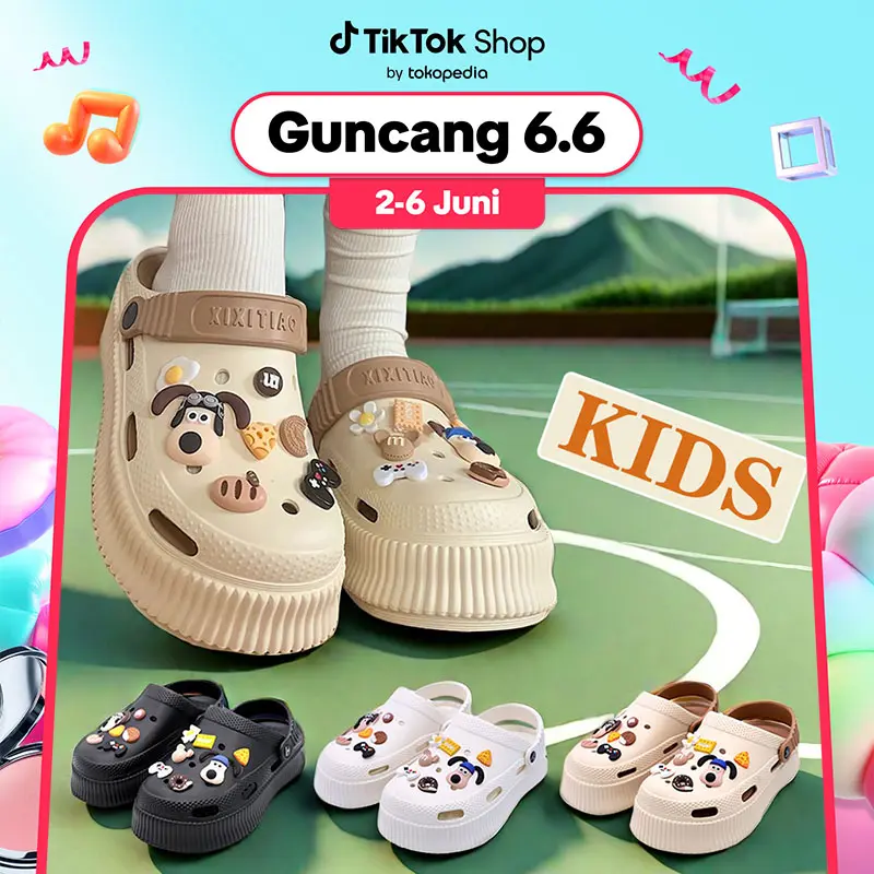 Lateny Sandal pola kartun anak-anak Sandal sekolah anak laki-laki dan perempuan Sandal fashion orang tua-anak 0