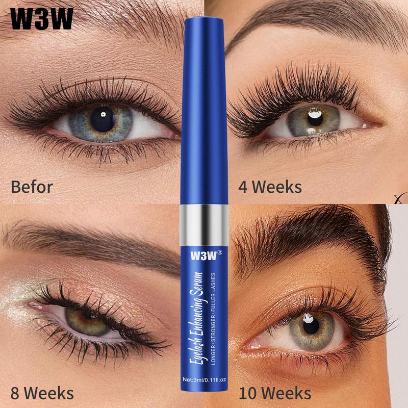 Product Introduction of Eyelash Strengthening Serum, 2 Counts Natural Thicker and Longer Lashes Serum, Lash Enhancer for Women & Girls, Eye Makeup Product for Daily 5