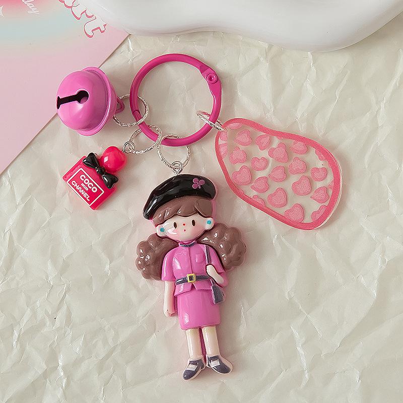 Product Introduction of Rantai Kunci, Pesona Telefon Bimbit, Hiasan Telefon Bimbit, Anak Patung Popcorn Kartun, Loket Beg Cantik, Loket Anak Patung, Perhiasan Warna 3