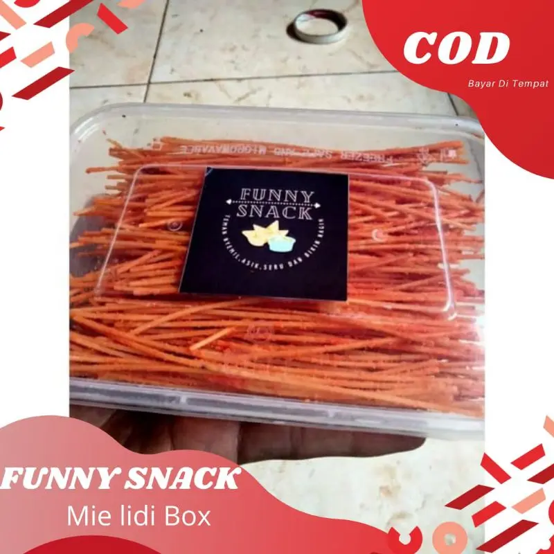MIE LIDI BOX 500ML / MIE LIDI PEDAS / LIDI LIDIAN BOX