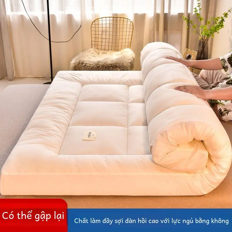 Đệm Nệm, Chất Lượng Khách Sạn, Siêu Mềm, Thích Hợp Cho Gia Đình, Hai Kích Thước Có Sẵn: Một Người Lớn Và Một Trẻ Em, Được Làm Bằng Chất Liệu Tatami, Đệm Độn Bông, Thích Hợp Cho Ký Túc Xá Sinh Viên