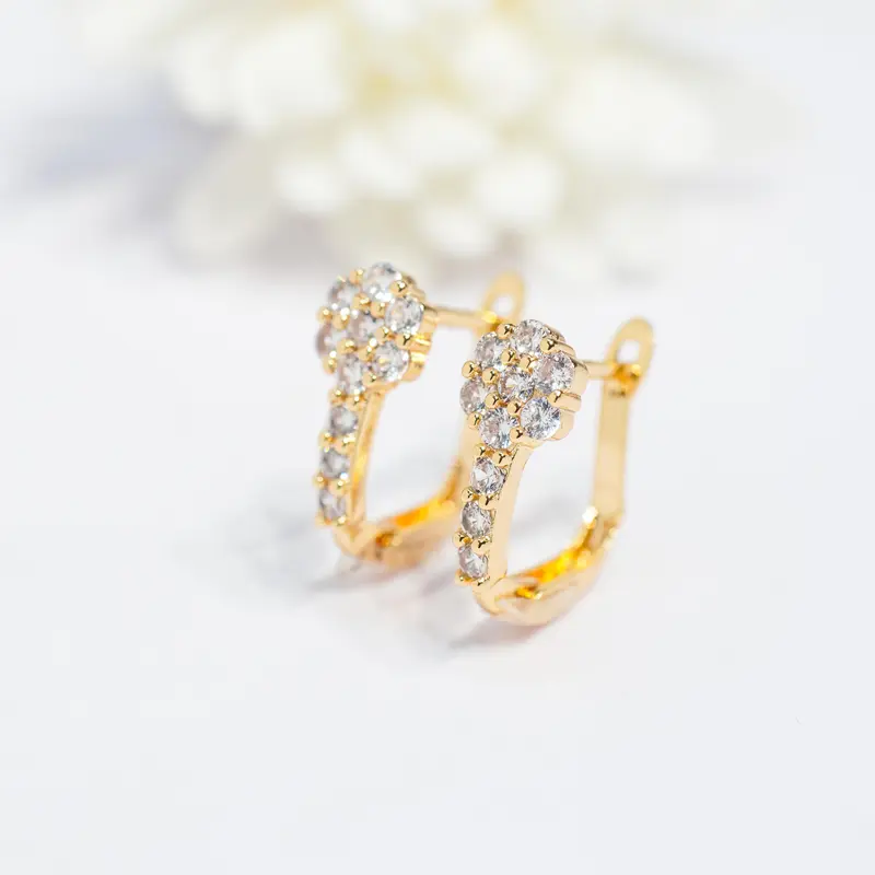 [ Beli 2 Produk Apapun Gratis 1 ] La Vienne - Ramona - Anting Titanium Wanita Anti Karat Aesthetic - Elegan Mewah Simple 2