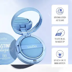 SADOER Perfect Stay Velvet Matte Cushion 11ml | Oily Skin Long Lasting Matte Finish Poreless Foundation Flawless BB CC Cream