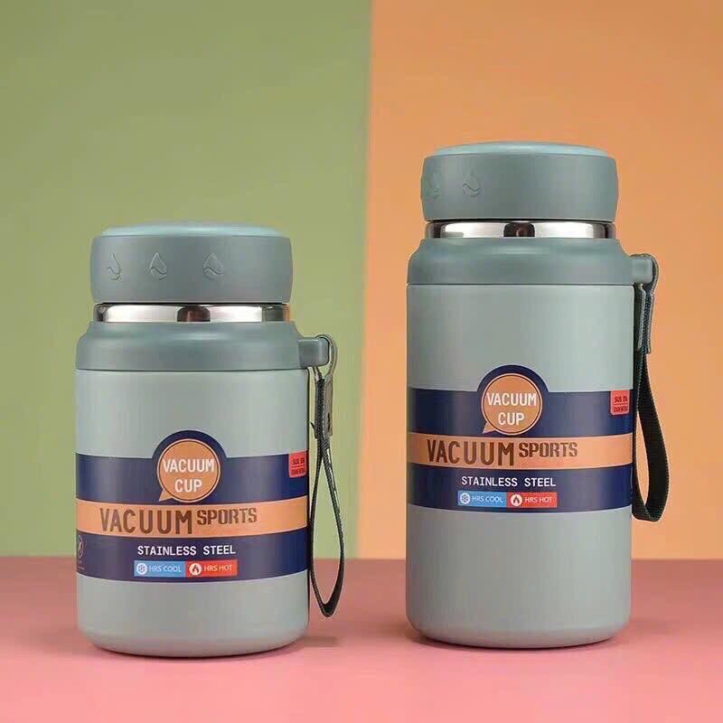 Bình Giữ Nhiệt Vacuum 1000ml Giữ Nhiệt 4-8h Siêu Bền Và Tiện Dụng