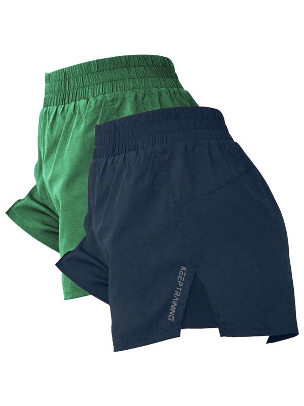 Women's Letter Print Shorts, Casual Comfy Breathable Shorts for Yoga Gym Workout Running, Ladies Bottoms for Summer 4