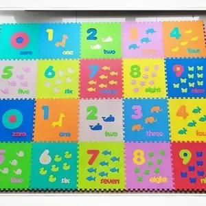 Karpet Puzzle Tikar anak 30 x 30cm x 1cm  Pendidikan Dini Balita Alas Bermain Anak dan Bayi Tikar Playmat.