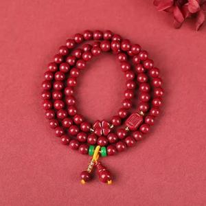 Gelang Tangan Semanggi Empat Daun, untuk Wanita, Gelang Tangan Pasir Emas Ungu, dengan Zodiak dan Tahun, Gelang Pasir Emas Ungu Berbilang Bulatan, Gelang Tiga Bulatan Bangles Bracelets Jewelry