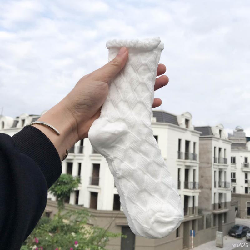 Product Introduction of Công nghệ khử mùi Nano Bạc - Đi giày 8 tiếng vẫn thơm như đồng xu mới Tất cổ cao nữ phong cách Lolita dễ thương, chất vải co giãn thoáng khí - Aguo Shop vớ  ủ  kem Áo Khoác Global quần  lót  đúc  su  vệ  sinh  phụ  tất Quần 3D  đen  da mieng  dan ngực bộ 26