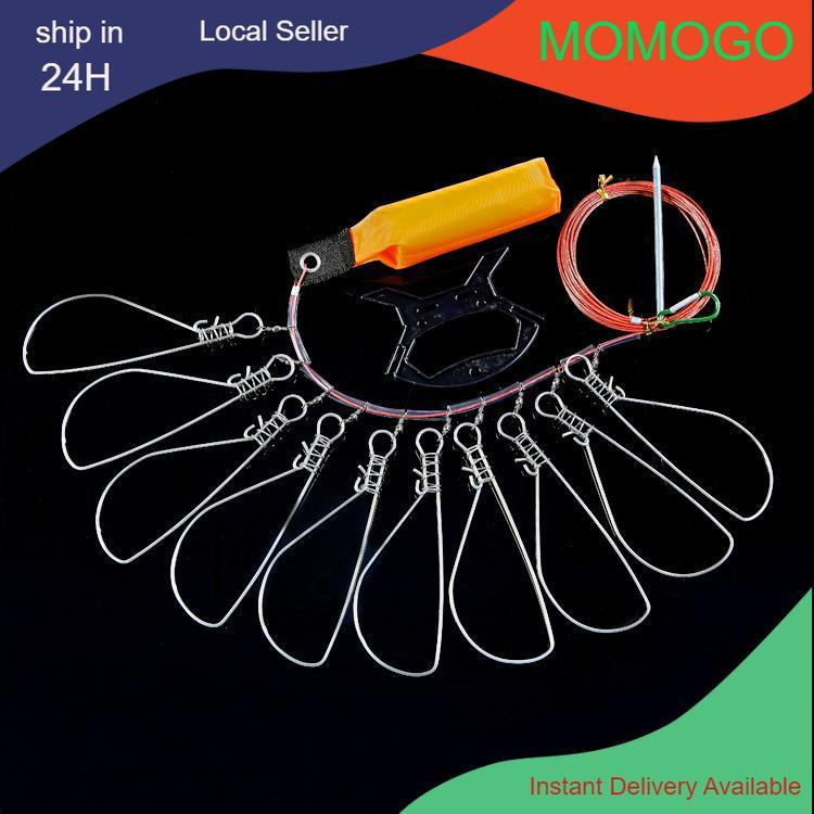 1PC Stainless steel Five buckles Luya Fish Lock Stringer Wit - TikTok ...