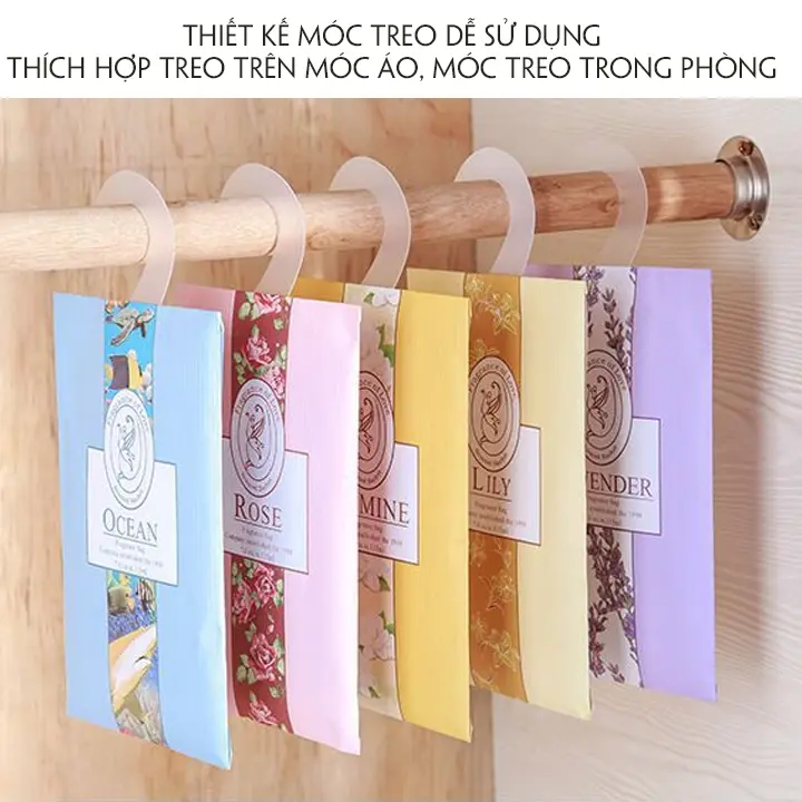 túi thơm thảo mộc tự nhiên dùng cho oto, tủ quần áo Dầu Thơm Phòng Dầu Thơm 2