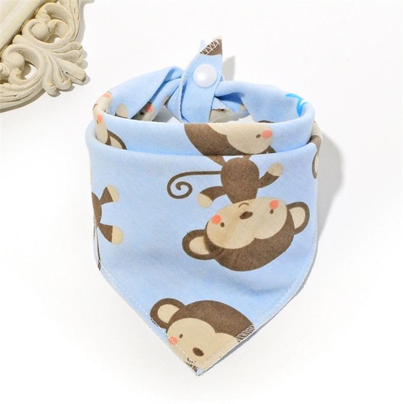 Product Introduction of Baby Bibs 100% Cotton for Boys & Girls Super Cartoon Soft Absorbent Feeding Bibs Newborn Bib Baby burp cloths 7