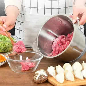 { Tặng lọ  tiêu} -   thịt đa năng -  cua -  rau củ quả,  thực phẩm- Hàng chính hãng - dung tích 2L, 4 lưỡi sắc bén, inox 304. Bảo hành 6 tháng. hằng du mục máy xay 4