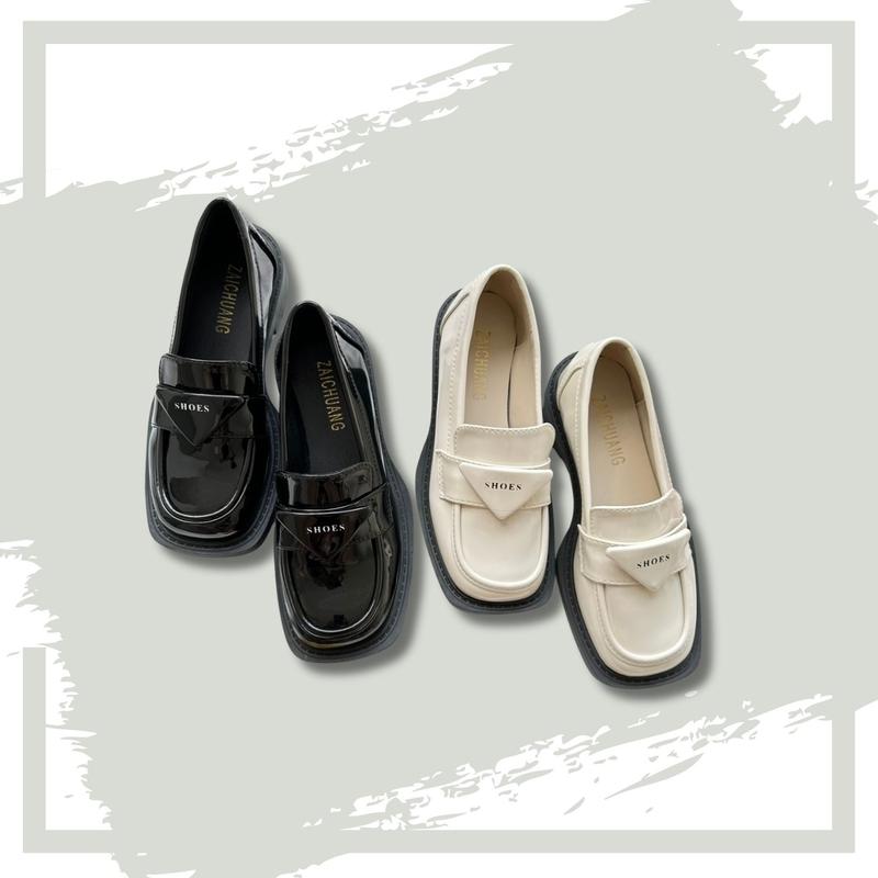   Hàng Sẵn   Ảnh Thật   Freeship  Giày  Búp Bê Lười Đế Thấp Siêu Xinh - CT06 Shoes Nữ già  y lolita 