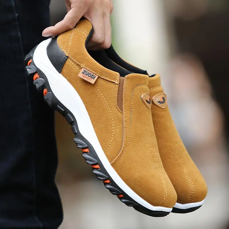 Casual Walking Shoes Men fashion lightweight breathable comfortable outdoor sports shoes flat walking shoes students shoes
