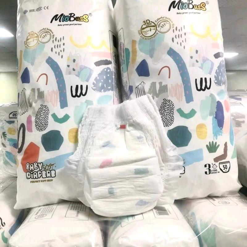 Combo 100m bỉm MIOBUSS đủ size M-4xl cho bé yêu