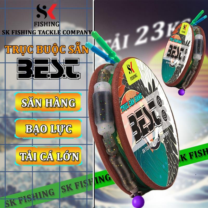  Dây Trục Săn Hàng Trục Buộc Sẵn BEST Thương Hiệu SK FISHING Chuyên Câu Đài Cao Cấp 