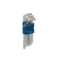 Gambar Kunci L Bintang Panjang Set 9 Pcs Lubang Bosch Professional Torx Allen Key Set Blue 9 Pcs 1600A01TH4 dari Bosch Tools Authorized BTS Kota Bogor 5 Tokopedia
