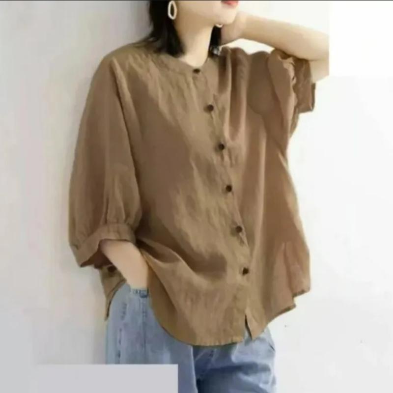 Product Introduction of BLUS JUMBO OVER SIZE Baju atasan wanita ukuran XXXL / 3XL LD 120/130 model terbaru kekinian 16