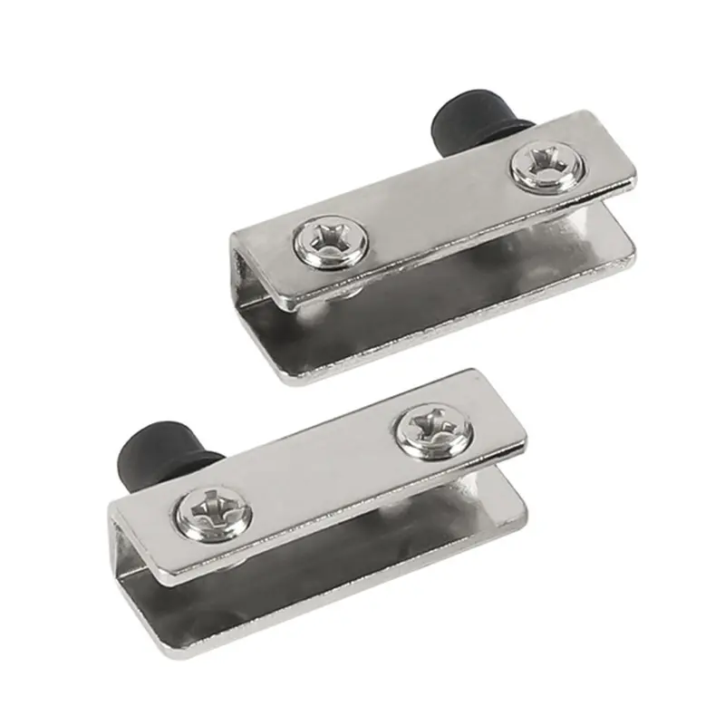 Bản Lề Cửa Kính Bằng Thép Không Gỉ, Chất Lượng Cao Cấp, Chống Gỉ, Không Cần Khoan, Phù Hợp Với Cửa Kính 0