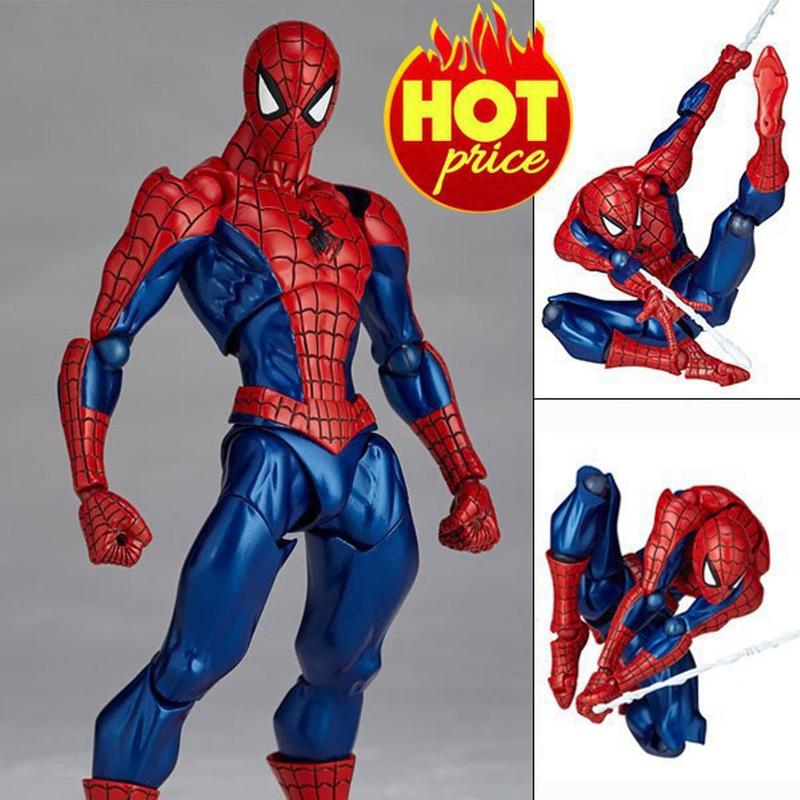 Mô Hình Người Nhện Spider Man Revoltech Full Box
