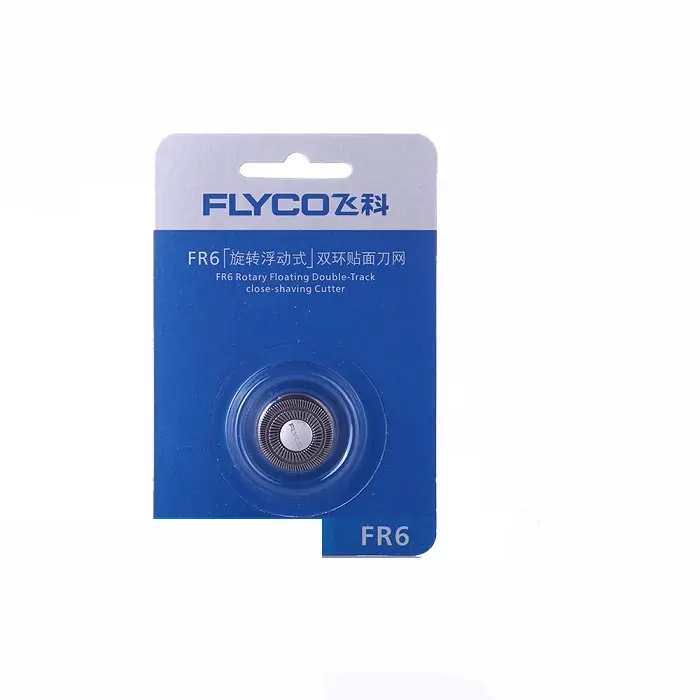 Bộ 3 Lưỡi máy cạo râu FLYCO FR6  - Hàng chính hãng dùng cho nhiều loại máy cạo râu 1