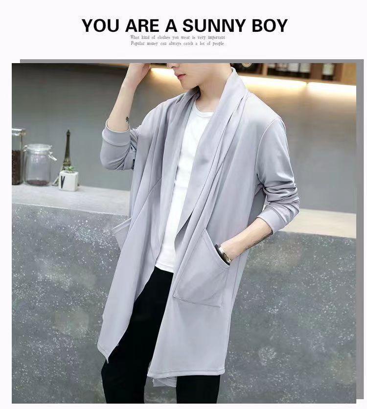 Product Introduction of Áo khoác ngoài, Thương Hiệu Hợp Xu Hướng Dành Cho Nam Giới, Dài Trung Bình Áo Khoác Mỏng, Thích Hợp Cho Mùa Xuân Và Mùa Thu, Áo Choàng Đẹp Trai Phong Cách Hàn Quốc, Thích Hợp Cho Học Sinh, Áo khoác ngoài Hợp Xu hướng 3