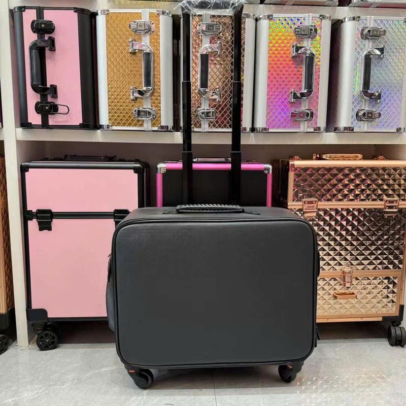 Size 48cm Vali Kéo Đựng Mỹ Phẩm Cốp Đồ Trang Điểm Makeup Chuyên Nghiệp