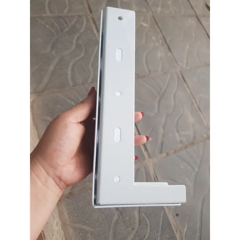 Bộ 2 Thanh Treo Kệ Bếp, Kệ Tivi, Giá Treo Lavabo Chữ L Kích Thước 23-32-43cm 3
