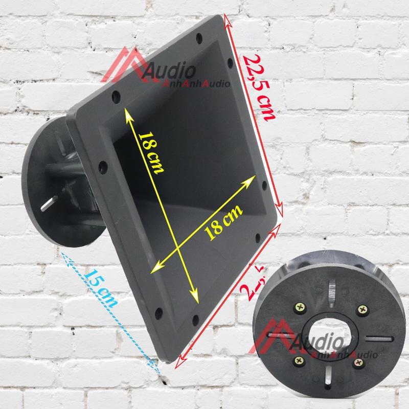 Họng Treble 750 kích thước 23 vuông , Giá 01 chiếc