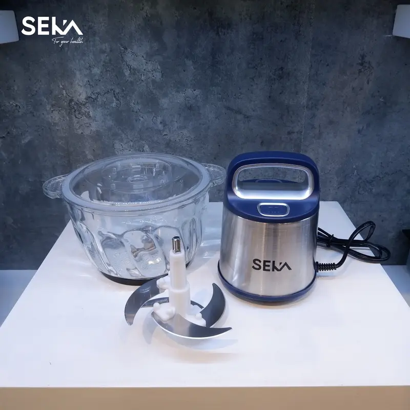 Cối xay đa năng seka, xay thịt, xay củ quả, xay rau bảo hành chính hãng 1 năm Xay Sinh Tố 8