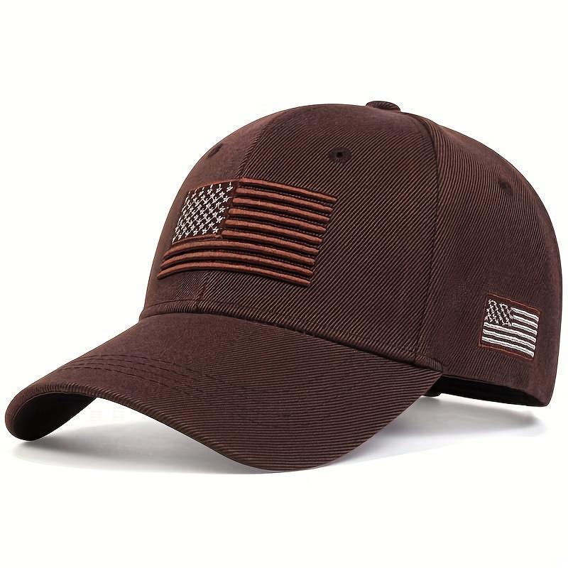 Product Introduction of USA Flag Embroidery Baseball Cap Solid Color Vintage Sun Hat Adjustable Lightweight Dad Hats For Women Men 22