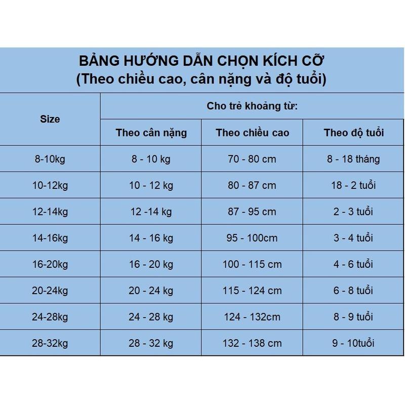 Product Introduction of [8-18kg] Set áo  tay dài vải xốp, quần dài siêu cute, thấm hút mồ hôi, thích hợp mặc đi học, đi chơi (TT048) 0