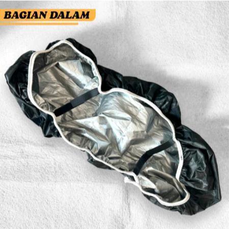 SARUNG JOK MOTOR COVER PELINDUNG JOK MOTOR HITAM POLOS ORIGINAL GOOD QUALITY UNIVERSAL VESPA AEROX VARIO BEAT SCOOPY NOUVO SATRIA GRAND FILANO FAZZIO SUPRA SONIC THUNDER BYSON NMAX PCX VEGA SMASH ASTREA FINO XRIDE SPIN NEXT DLL 3