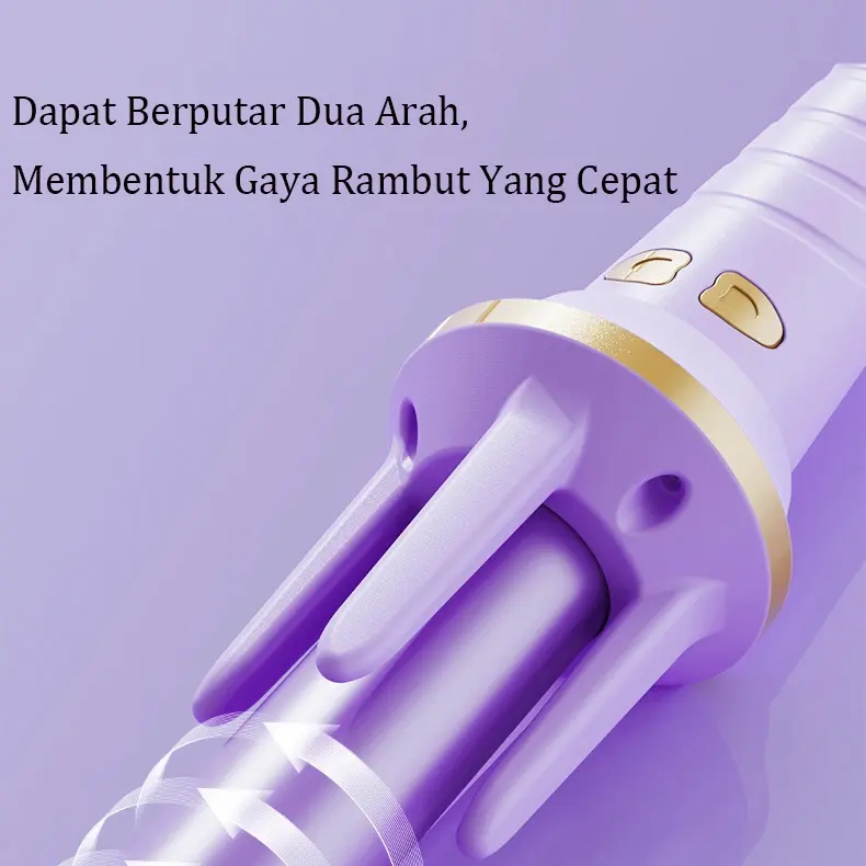 LifeHut X Cece Virna Catokan Keriting Keramik Otomatis Hair PremiumWanita Tidak Ada Kerusakan Rambut CurlyRambut Magic Curler Catok Quick Safe 8