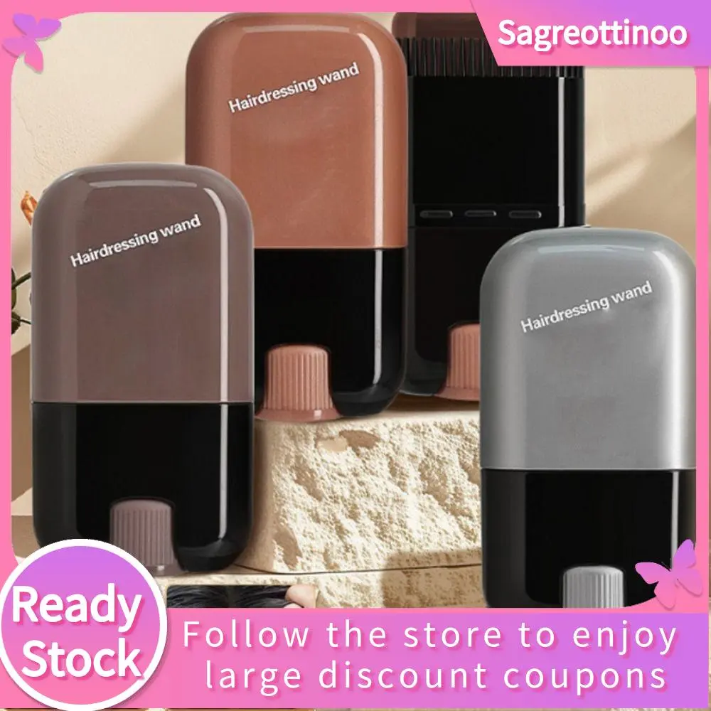 New Waterproof Comb Hair Dye Sweat-proof Easy to Use Hair Colouring Cream Black Color Hair Dye Comb Stick for Grey Hair Coverage