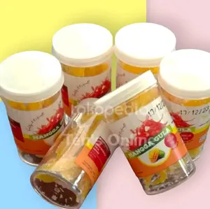 Manisan Mangga Gula Iris Botol Kecil 40 gram Ready stok
