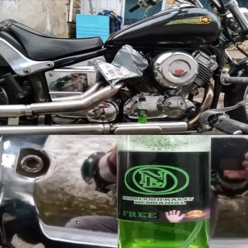 PEMBERSIH KARAT SPRAI 100 ML PENGHILANG KERAK BLOK MESIN Air Car Cleaner Kendaraan 8