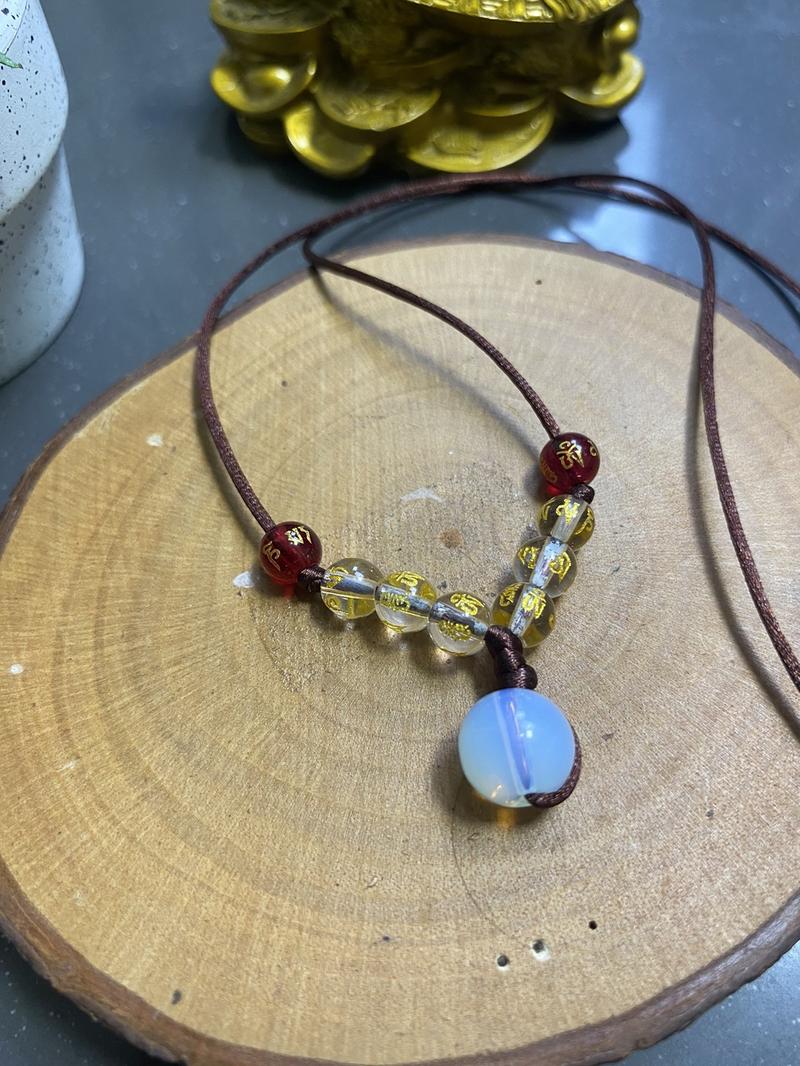 Product Introduction of Kalung SHIO KERBAU Moonstones Handmade Energi Kesabaran 1