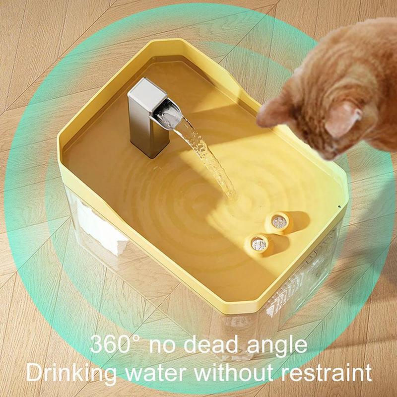 Product Introduction of Bộ Lọc Đài Phun Nước Tự Động 1.5L Cho Thú Cưng Bát Uống Nước Cho Mèo Không Tiếng Ồn Máy Rót Nước Di Động Cho Thú Cưng Cho Chó L5N2 53