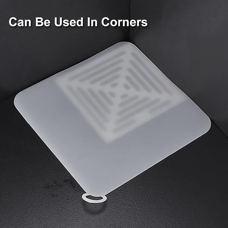 1pc/2pcs/5pcs Thick Silicone Drain Deodorant Cover, Bathroom Deodorant Seal Mat, Household Drain Sink Deodorant Floor Cover, Bathroom Accessorie 7