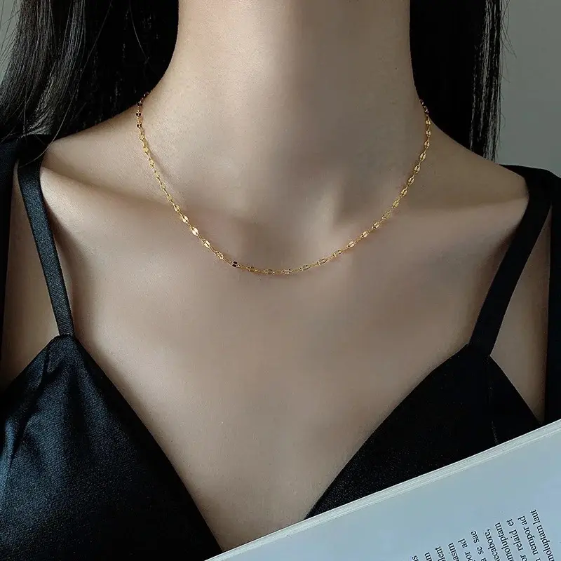 Vòng Cổ, Dây Chuyền Titan, Dành Cho Trẻ Em Và Người Lớn, Phụ Kiện Nữ, Thiết Kế Hoa Hồng, Thích Hợp Cho Cà Phê, Bộ Đồ Ăn