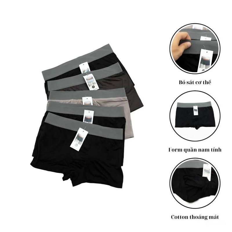 Product Introduction of Combo 10 Quần sịp nam chất liệu cotton co giãn 4 chiều nhẹ nhàng thoáng khí ... Boxer Quần Boxer 7