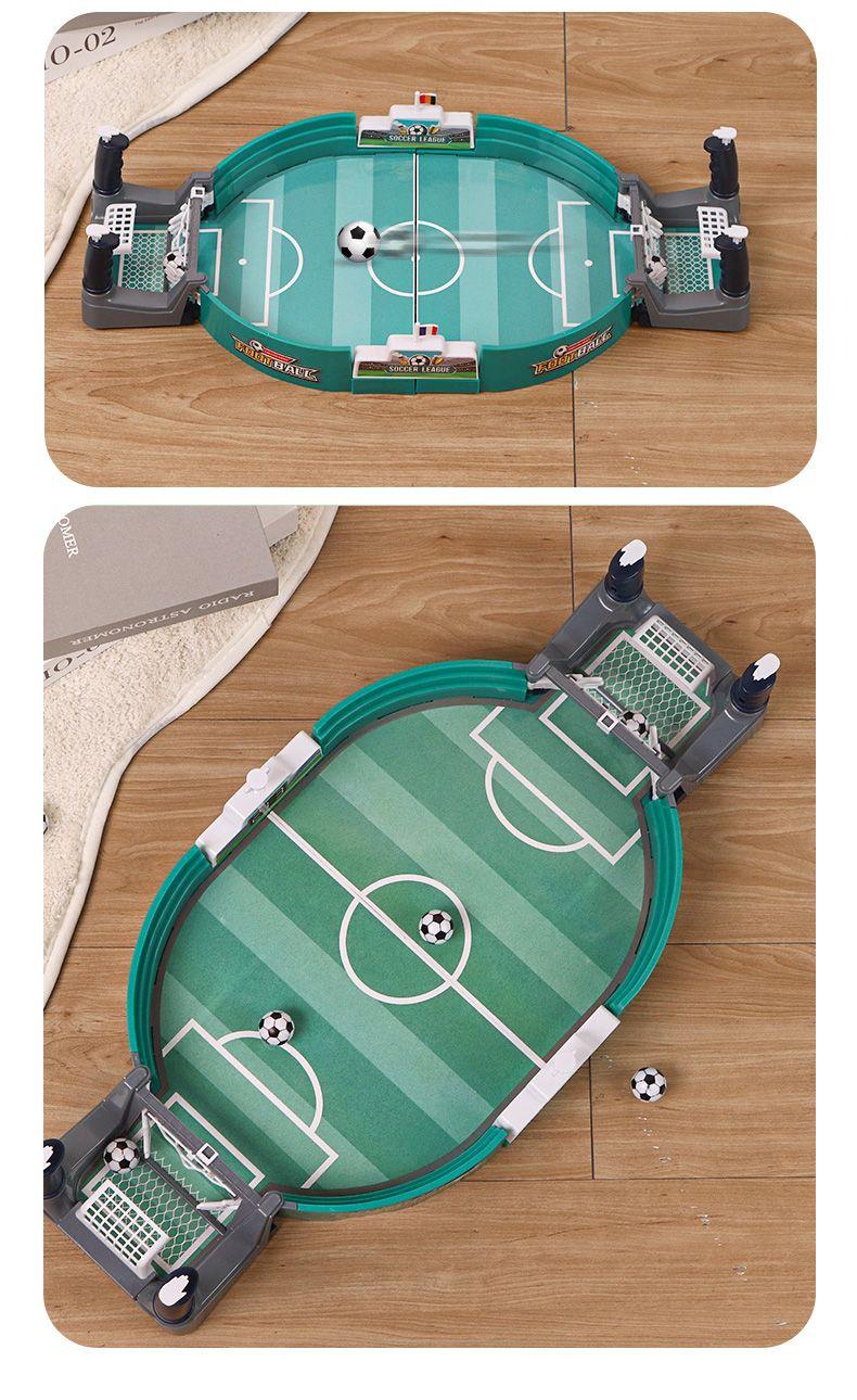 Product Introduction of Entertainment Indoor children's table football match Table Football Table Football Field Game Parent-child interactive catapult toy Birthday gift 15