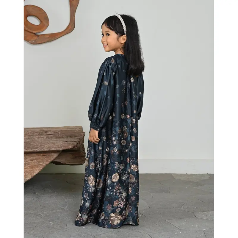 Geulis.id IZZATI MAXI DRESS / DRESS ANAK (3 warna) 8