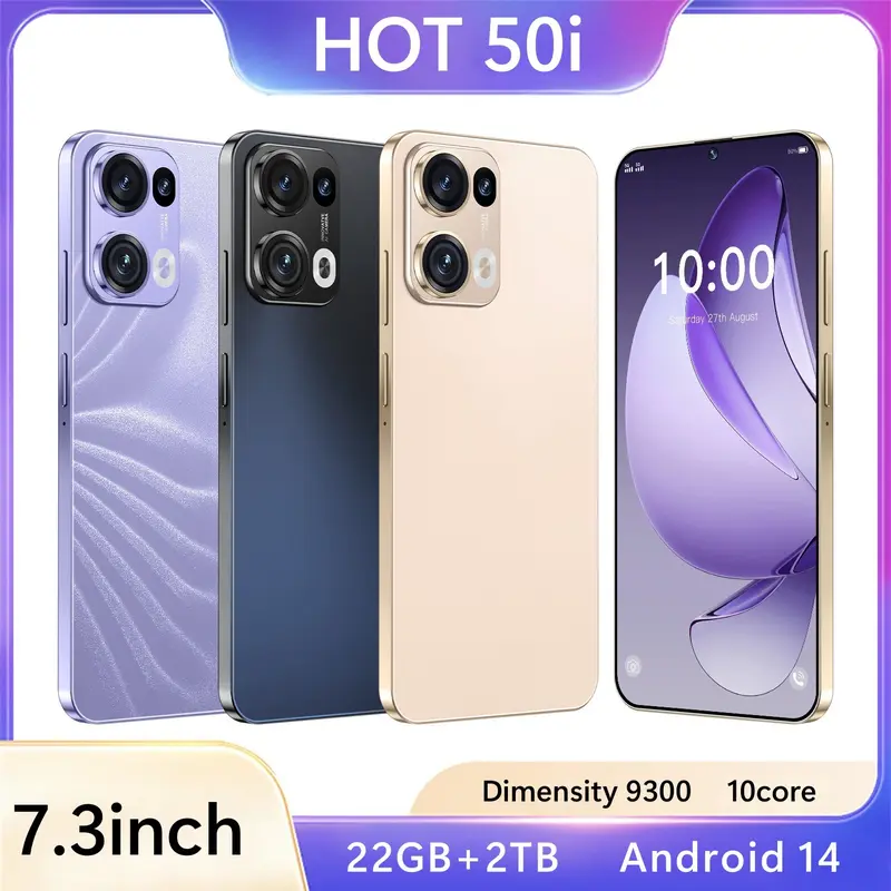 Hot Mobile Phone Hot 50i Smartphone Mobile Phone - TikTok Shop Malaysia